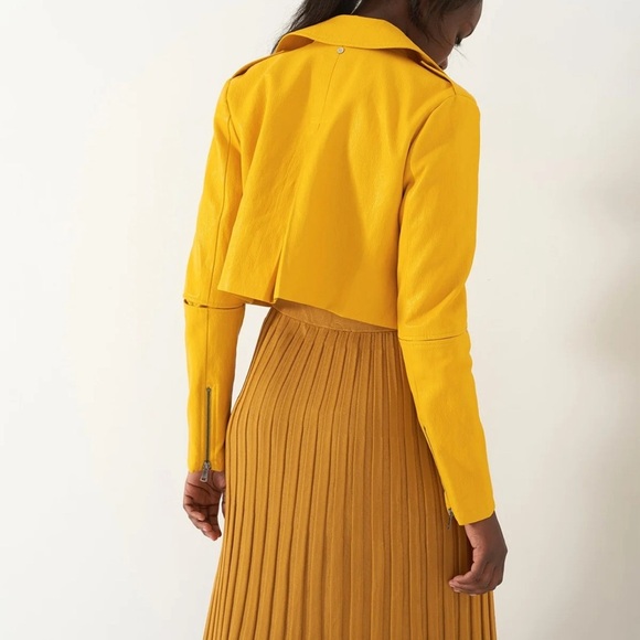 SOSKEN yellow Harley jacket - Picture 3 of 13